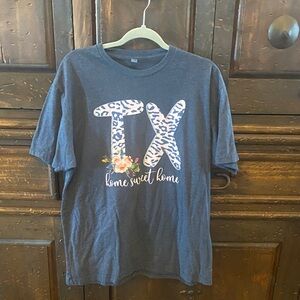 Next Level Apparel Gray TX Graphic Tee